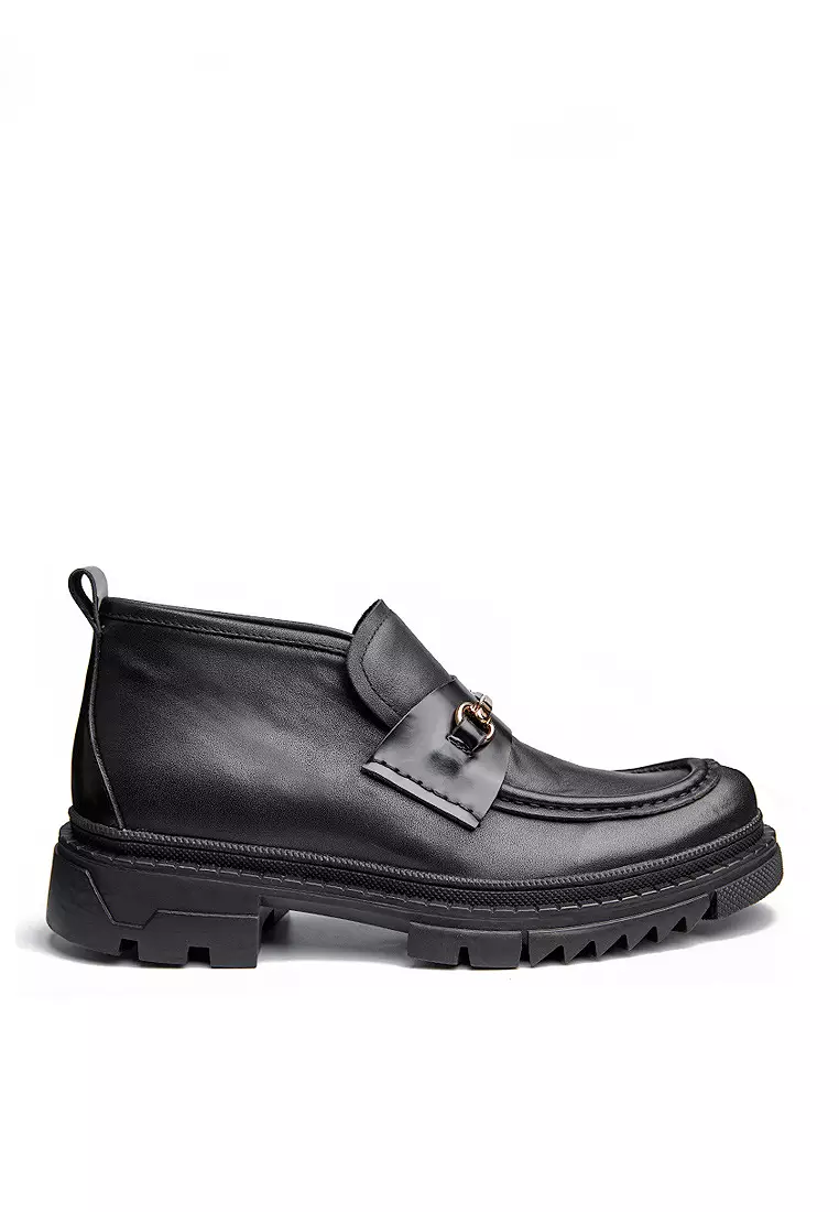 Discount on Twenty Eight Shoes  shoes - SKU: VANSA Trendy Leather Ankle Boots  VSM-B20343