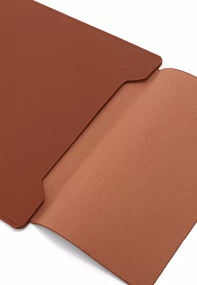 Gombi Case Sleeve Laptop Unisex Design Elegan Large Storage 13 Inch Material Leather ORIGINAL