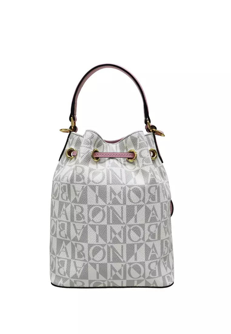 Monogram Mini Bucket Bag – BONIA International