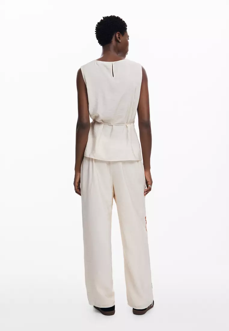 Desigual Woman Floral pants