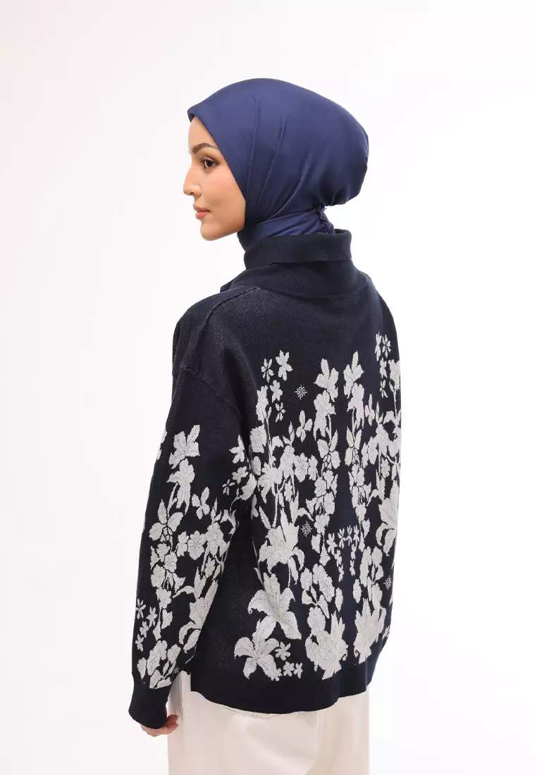 Ria Miranda Midnight Nerin Knit Top