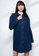 Origin by Zalora blue Organic Denim Oversized Shirt Dress A9D80AAC464C0CGS_1