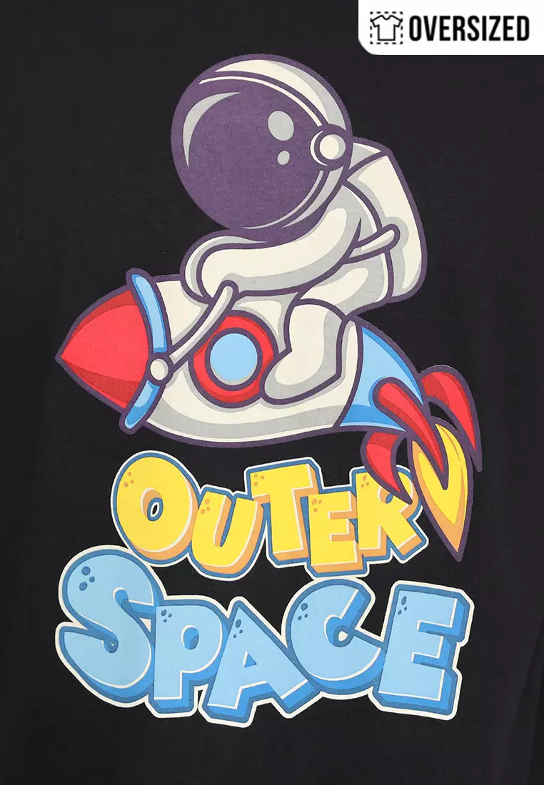 RBJ T-Shirt Cotton Combed Oversized Pria 2079350071