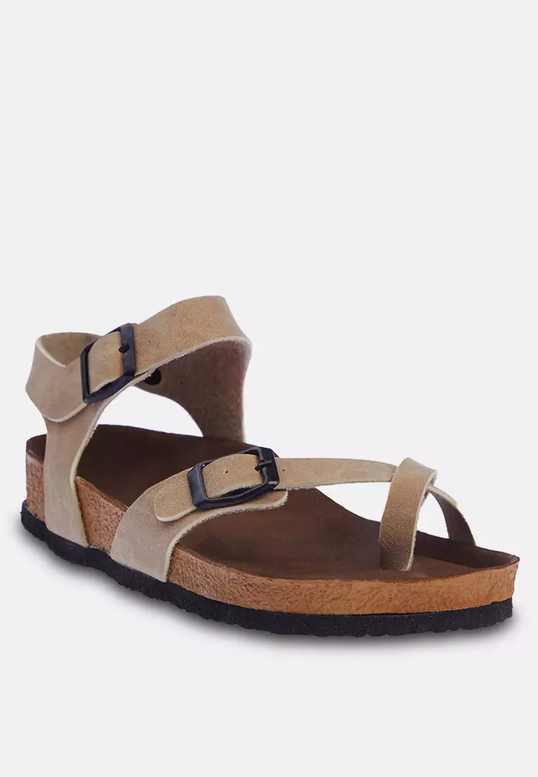 Toe Strap Flat Sandals