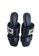 KASOOT black Kasoot Big Size Sandals with Acrylic Heels KT154 Black 234BASHE2832F6GS_4