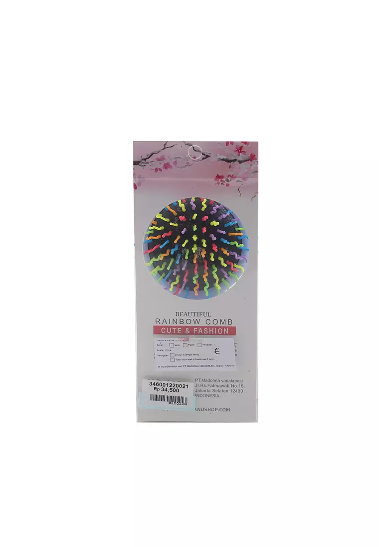 L.Blend Rainbow Hair Comb Eclips Sweet Memories Type E Light Blue