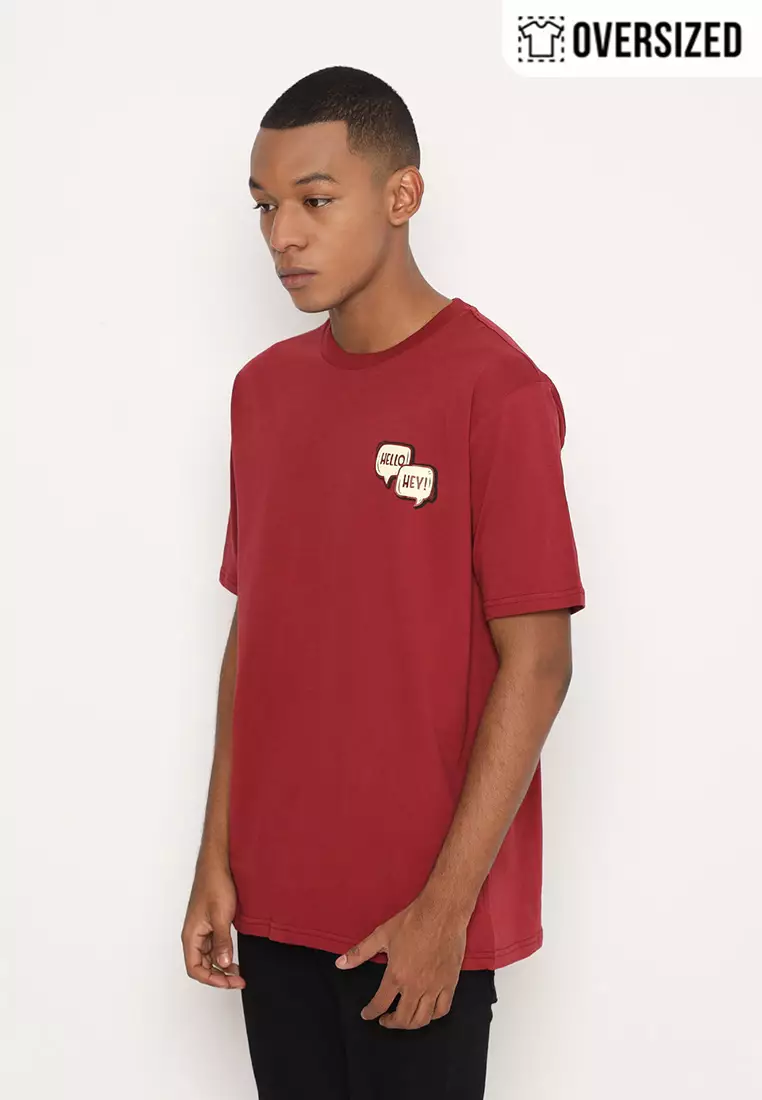 RBJ T-Shirt Cotton Combed Oversized Pria 2079250231