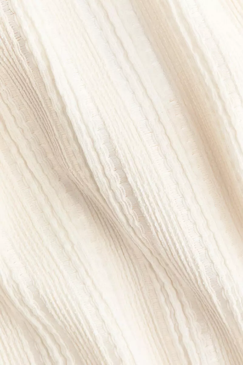 Textured jersey top