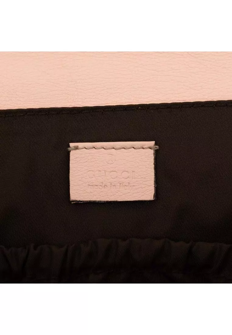 Pre-Loved Gucci Guccissima Web Flap Diaper Bag