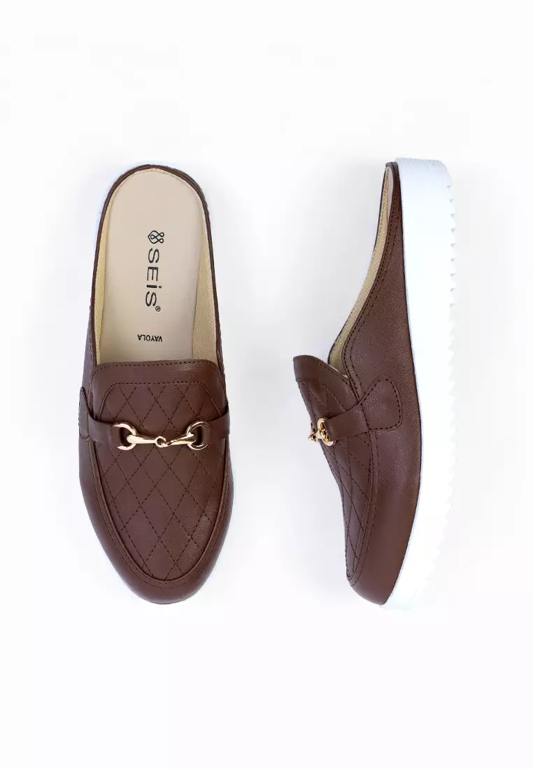 SEIS Vayola Sandal Bustong  Wanita | Mules Wanita