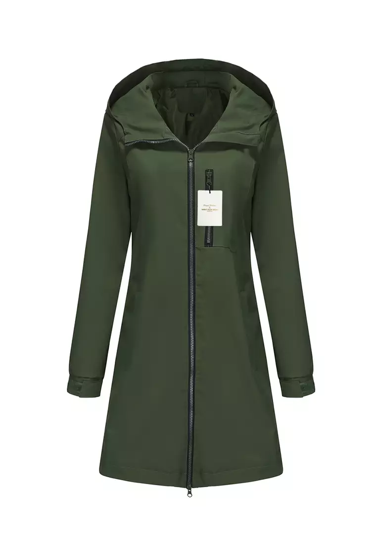 Outdoor Water-resistant Hooded Windbreaker AD-M24WB33