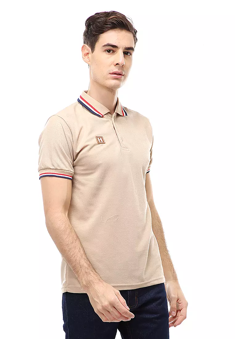 Jack Atasan Formal Kaos Polo Pria Short Sleeve Material Cotton ORIGINAL