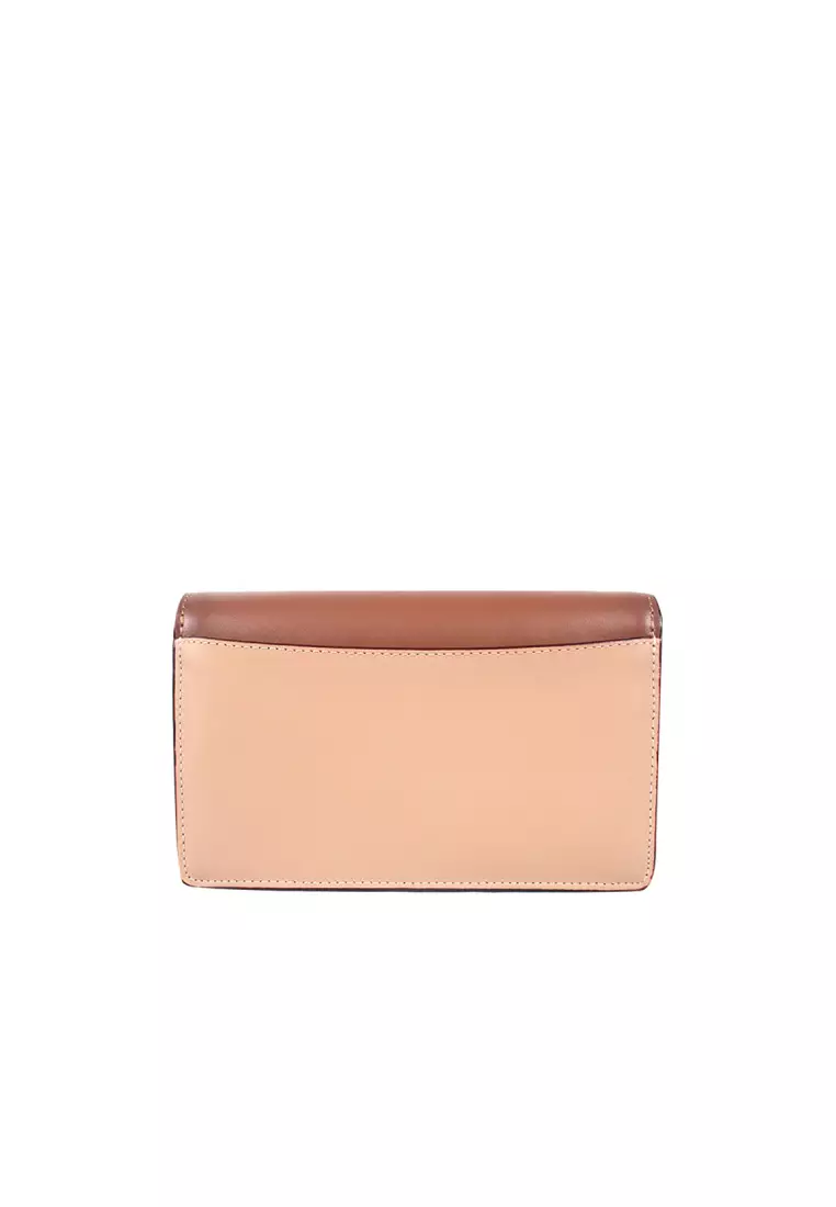 Coach parker small shoulder cheap bag in refined leather