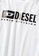 Diesel white Short-sleeved T-shirt with logo B6F09KABCF39D8GS_3