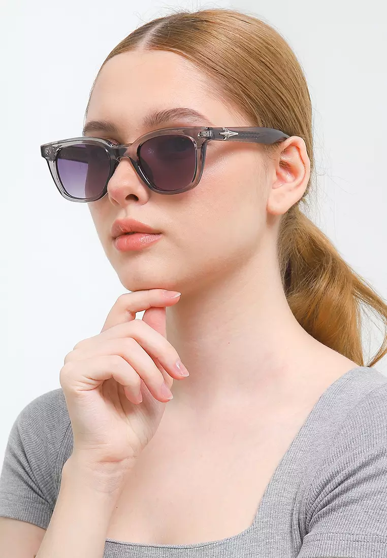 Gaia Kacamata  Pria Wanita Antiradiasi Fashion Sunglasses Bahan Premium