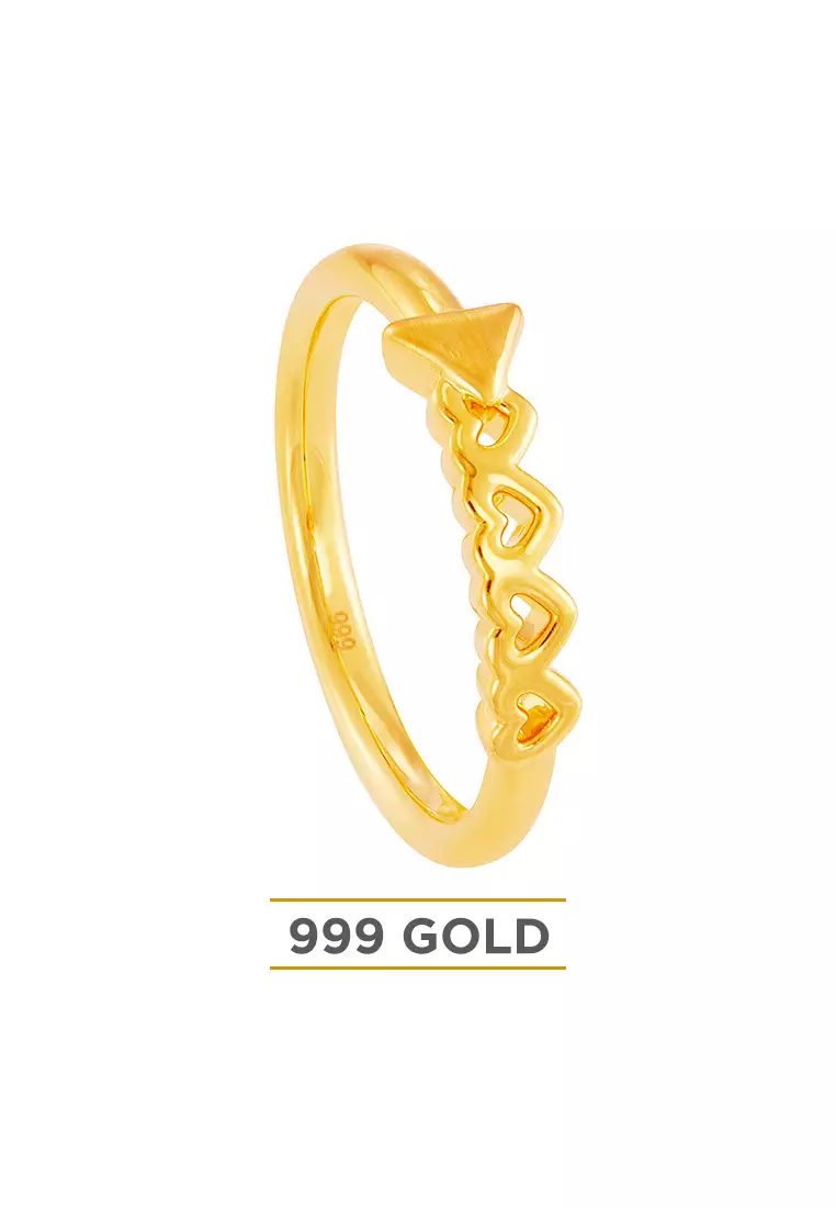 HABIB 999/24K Yellow Gold Ring 9GR00121024