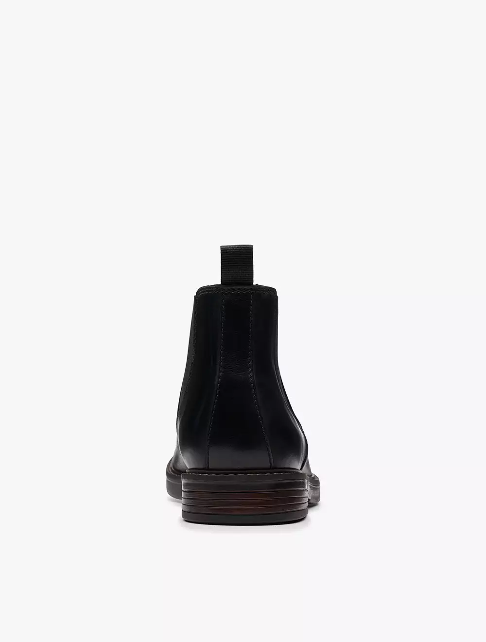 Clarks Paulson Up Black Leather - Black