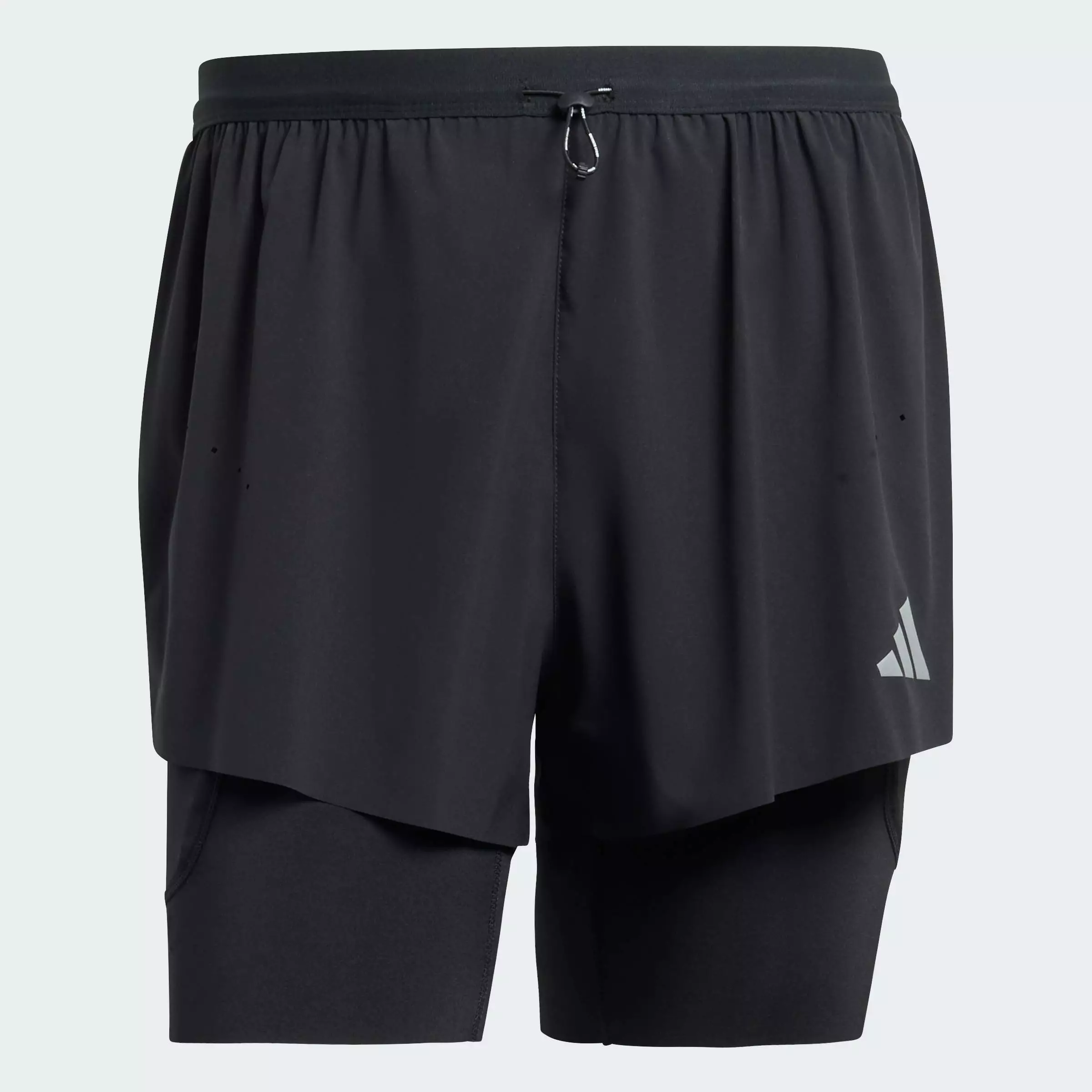 Running ADI365 Climacool+ 4 Pocket 2in1 Shorts Men Black KE8215