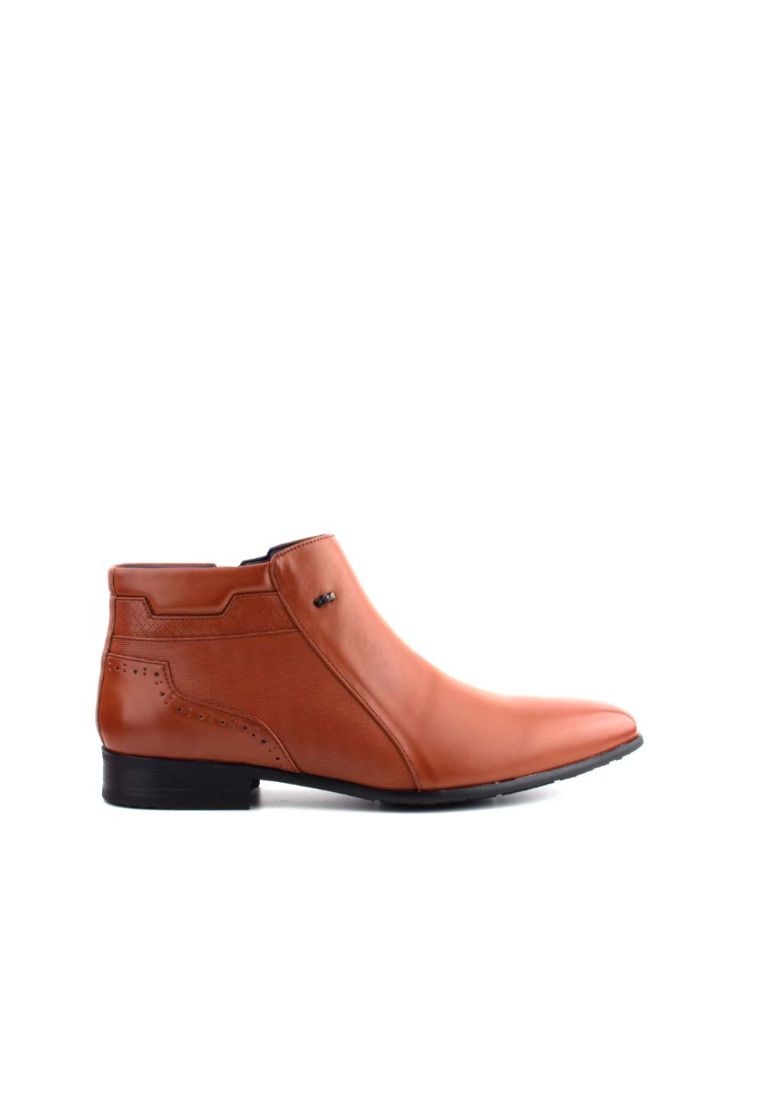 LR LARRIE Men Brown Classic Business Boots
