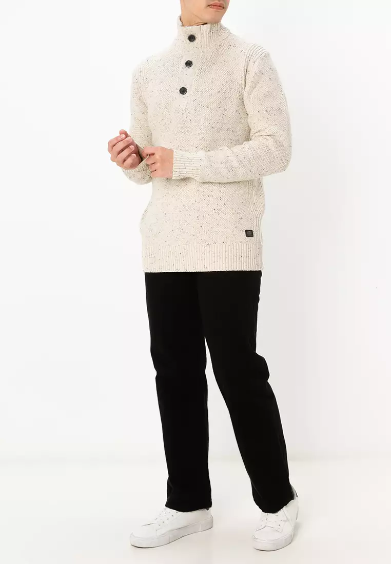Knitted Collar Sweater