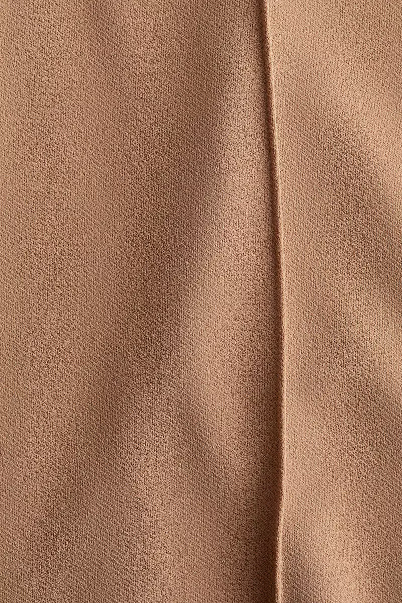 Crease-front trousers