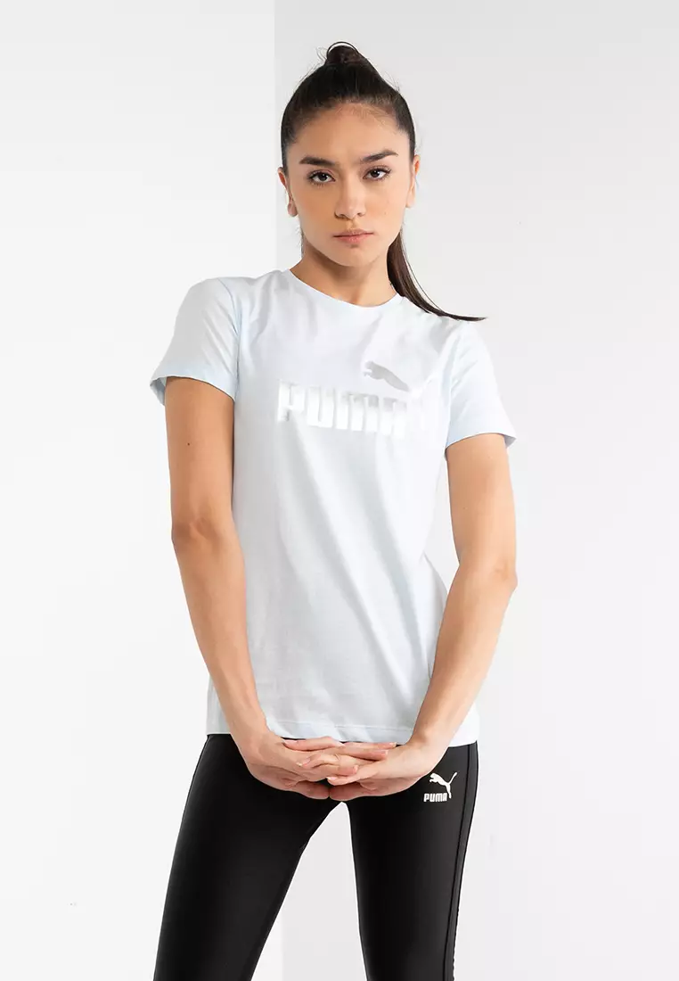 White puma deals t shirt women's