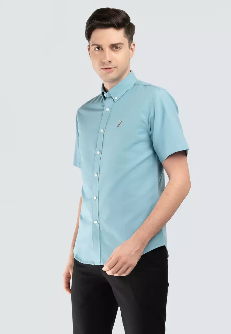 Polo Haus - Men’Cotton Plain Regular Fit Short Sleeve