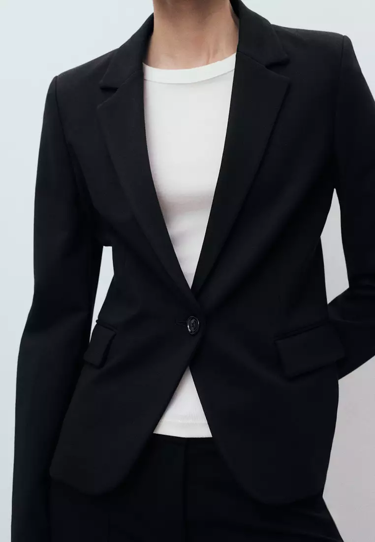 Fitted Suit Jacket