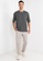 Jack & Jones grey Wash Short Sleeves Crew Neck Tee 6D23FAAE8938E9GS_3