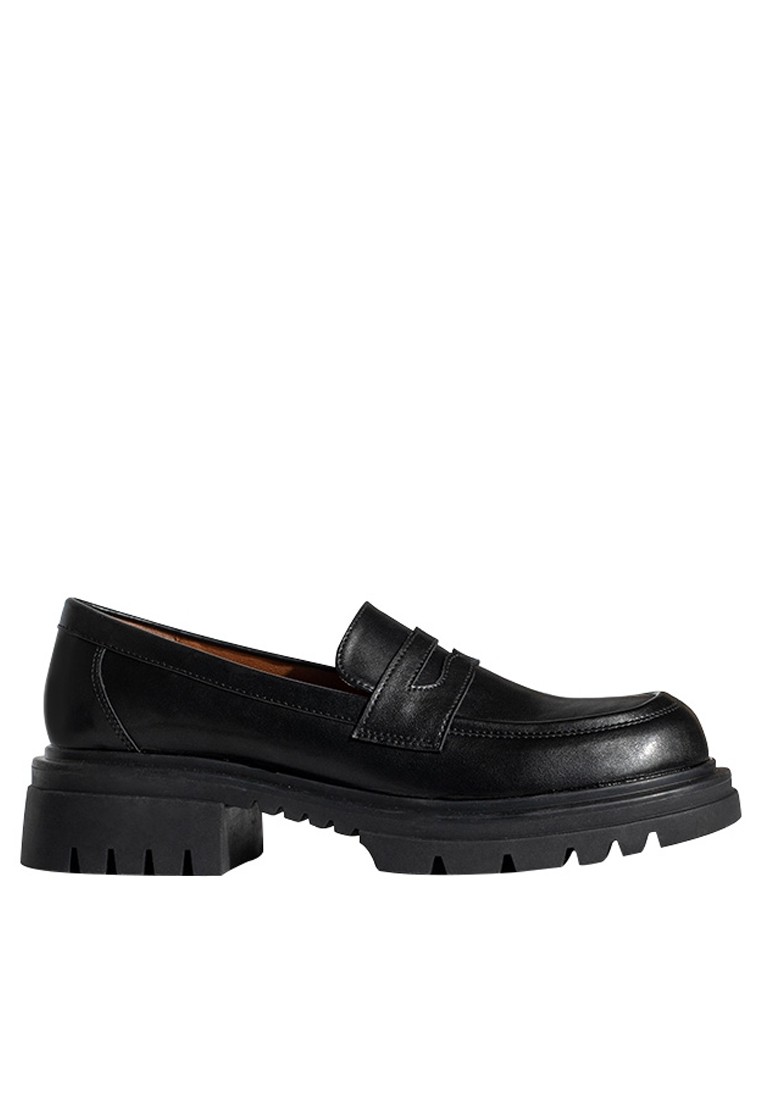 Leather Penny Loafers MZ606-6