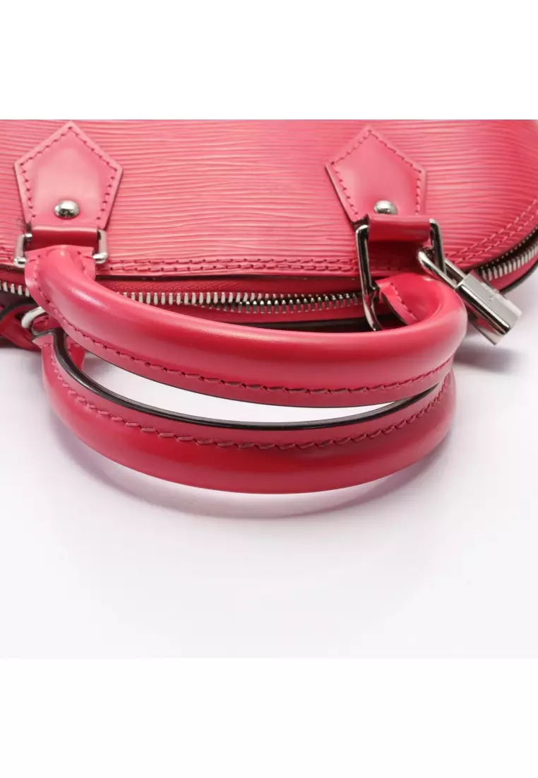 Poppy Epi Leather Alma BB Bag Handbag with Strap