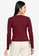 Forever New red Dana Drawstring Long Sleeve Top 46060AAF85343BGS_2