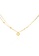 Mistgold gold Elina Heart Necklace in 916 Gold 997EEAC8FA1996GS_1