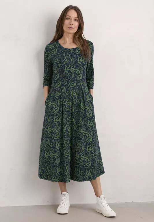 Seasalt Cornwall Navy Veronica Dress
