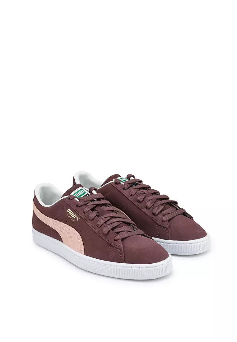 Puma suede deals platform camel