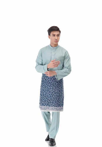 Buy I Am Famous Uzayr Baju Melayu With Sampin 2021 Online Zalora Singapore