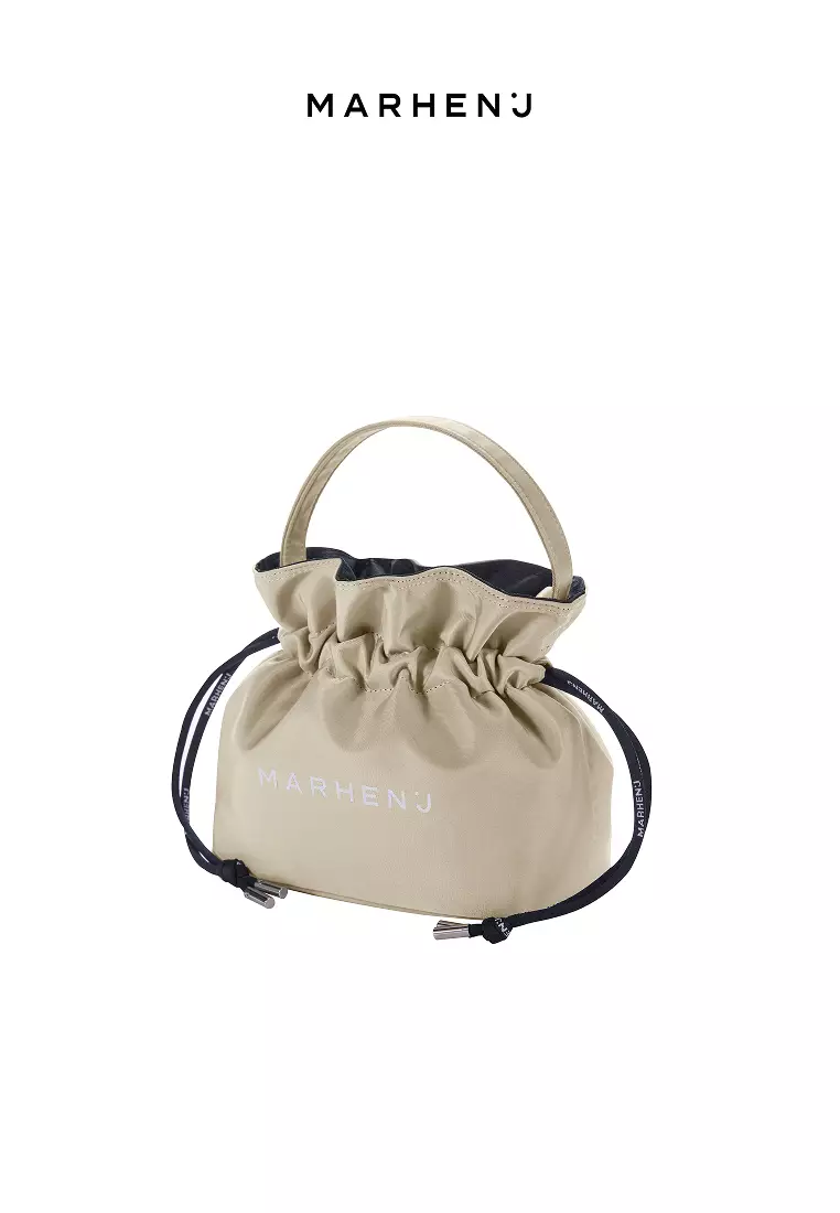 CHARRON + KONY SET Nylon Crossbody Bag Beige