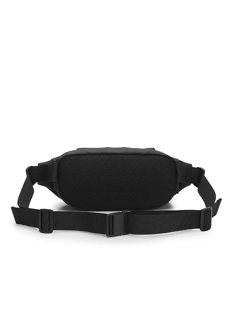 Men's Waist Bag / Belt Bag / Chest Bag (Tas Pinggang / Tas Dada Pria) - Hitam