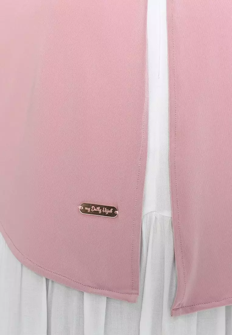 Segitiga Instan Oval Kania Dusty Pink