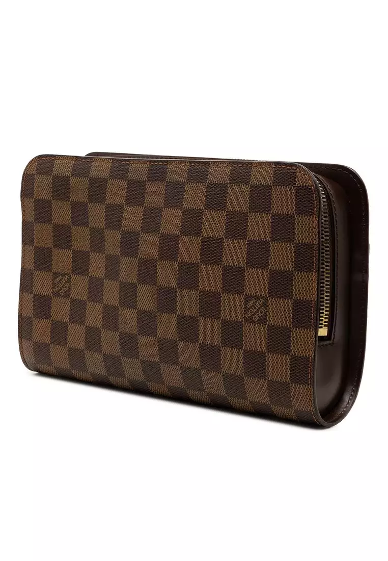 Pre-Loved Louis Vuitton Damier Ebene Saint Louis Pochette