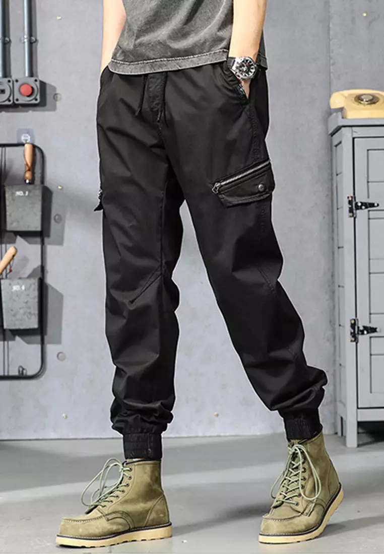 Functional Style Pockets Cargo Pants GJL678