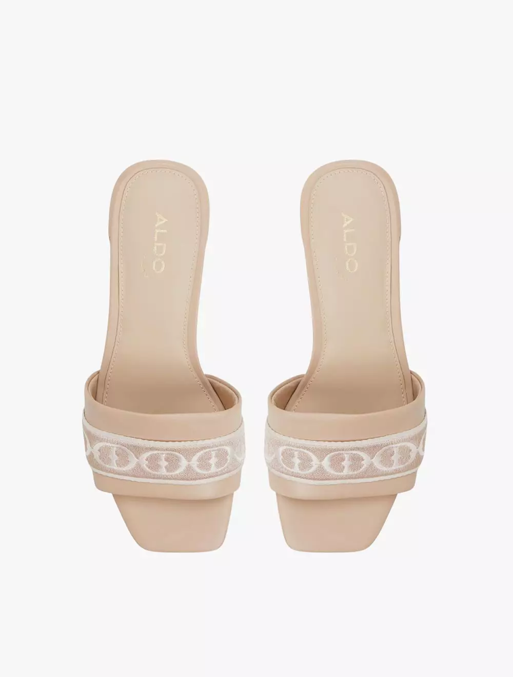 Aldo Elbenaldar Heeled Sandals - Beige