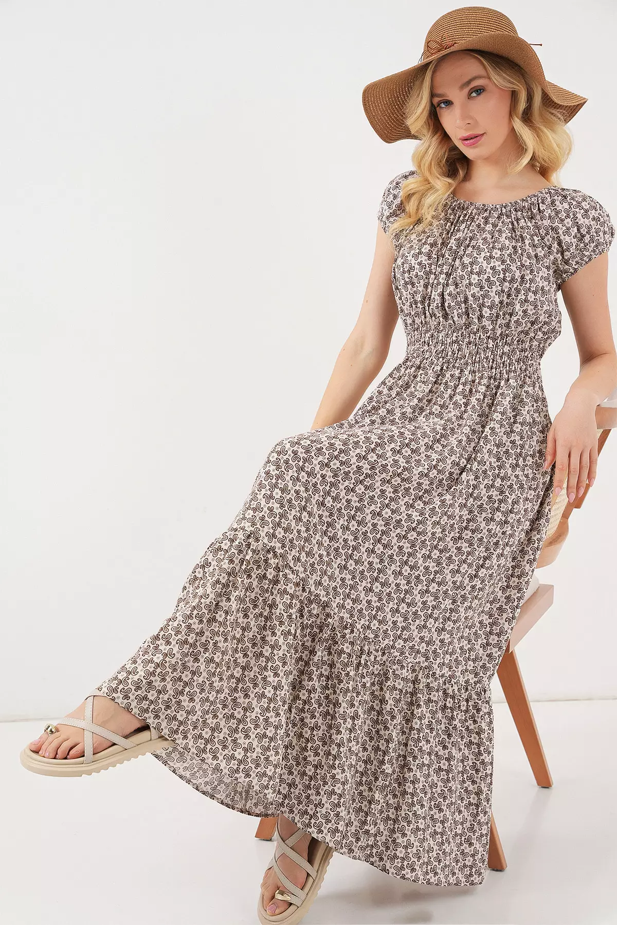 Viscose Maxi Dress