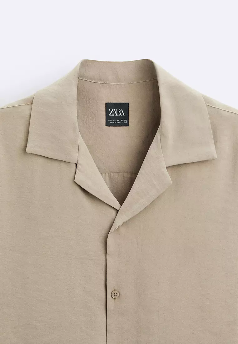 Long Sleeve Modal-Blend Shirt