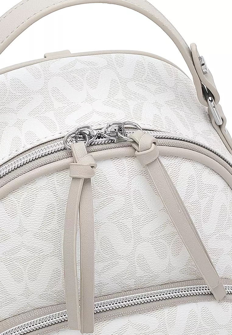 Women's Mini Backpack (Tas Ransel Wanita & Tas Punggung Wanita) - Putih