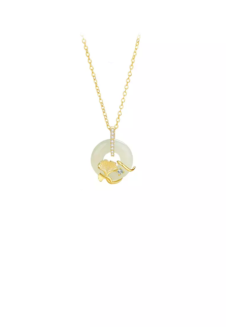 Buy Glamorousky 925 Sterling Silver Plated Gold Fashion Vintage