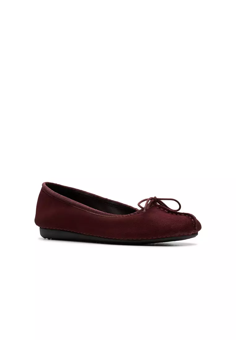 Womens Freckle Ice Pumps - Merlot Suede