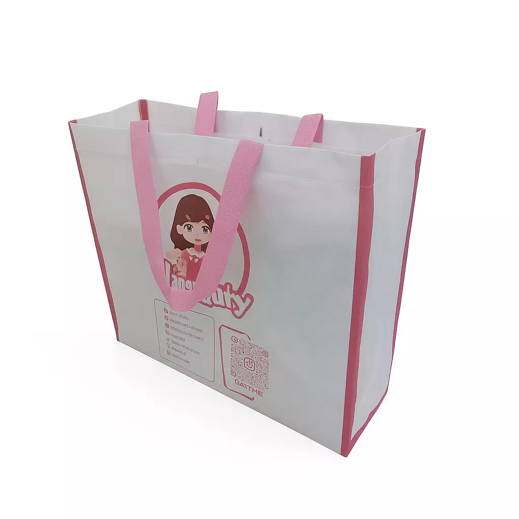 Gift Tote Bag Wanita Tas Belanja Woven Bag BWB190700001 Naughty Accessories