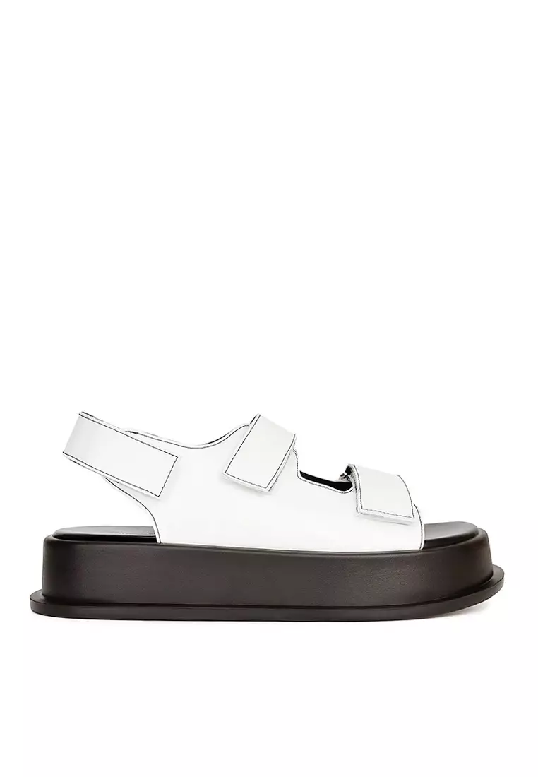 Discount on Twenty Eight Shoes  shoes - SKU: VANSA Fashion Velcro Platform Sandals VSW-S67