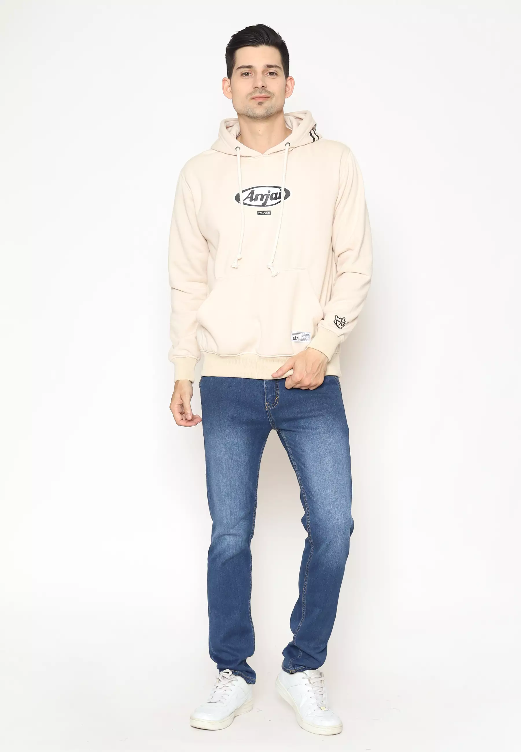 17SEVEN Hoodie Sablon Pria 0426-ANJAI-CRM